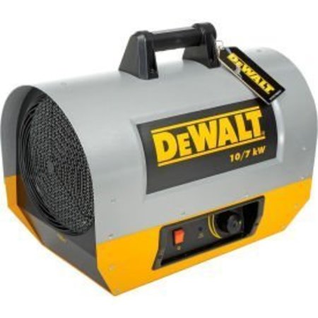 ENERCO GROUP DeWALT® Portable Forced Air Electric Heater W/ Adjustable Thermostat, 240V, 1 Phase, 10000 Watt DXH1000TS